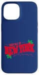 Coque pour iPhone 15 Conte de fées de New York : Les Pogues, paroles de Noël