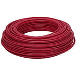 Rouleau de câble sans halogène 1,5 mm rouge (200 mètres) H07Z1-K AS 750V (référence : 20193981)