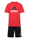 Adidas Sportswear Lk Bl Co T Set Röd