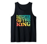 Daughter of the King Faith Based Graphic Christian Tank Top