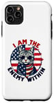 Coque pour iPhone 11 Pro Max I Am The Enemy Within Harris Trump Funny US Election 2024