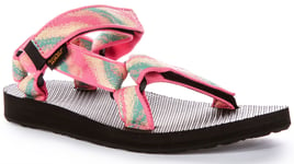 Teva Womens Original Universal Sandals Iconic In Multi Colour Size UK 9