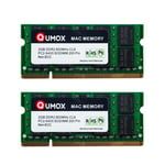 4 Go (2x 2Go) DDR2 800 PC2-6400 PC2-6300 2 Go SODIMM mémoire (200 broches) SODIMM mémoire Qumox pour ordinateur portable Apple MAC