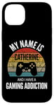 Coque pour iPhone 14 Plus Mon nom est Catherine et j'ai un ajout de jeu