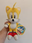 Sonic the Hedgehog Tails Plush 20cm With Tags 2021 Jakks Pacific