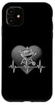 Coque pour iPhone 11 Heartbeat Barbecue pour extérieur