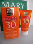 MARY COHR CREME SOLAIRE VISAGE SUN PROTECTION SCREEN SPF FPS 30 FACE CREAM