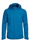 Maier Sports Veste Fonctionnelle METOR M en 100% PES dans 22 Tailles, Packaway Veste de/Outdoor Veste de/Veste, imperméable et Respirant S Bleu/Gris/éléments réfléchissants