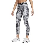 Women's Nike Pro 7/8 Training Legging Sz S Black White New DX0049 010