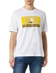 Diadora Men's SS Match Point T-Shirt, Optical White, XXL