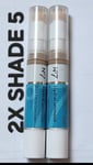 2x No7 HydraLuminous Dark Circle Concealer SHADE 5 3.9ml