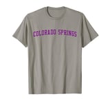 Colorado Springs CO Little London Throwback Purple T-Shirt