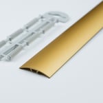 Dural Multifloor Door Bar Threshold Strip Cover Plate Laminate Floors 0.9m GOLD