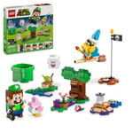 LEGO Super Mario Adventures with Interactive Luigi Toy, Nintendo Gift for 6 Plus