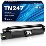 INK4U TN247 Cartouche de Toner Compatible pour Brother TN-243BK TN243BK TN247BK TN-247BK pour Toner Brother DCP-L3550CDW MFC-L3750CDW MFC-L3770CDW DCP-L3510CDW MFC-L3730CDN HL-L3270CDW (1 Noir)