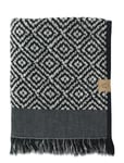 Morocco Towel Home Textiles Bathroom Textiles Towels Black Mette Ditmer