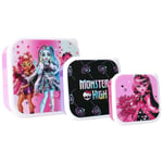 Monster High Snack Boîte Kit Set 3 Billes Amène Collation Hors-D Original