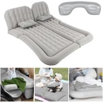 Gistuch Matelas Gonflable Voiture Pliant Multifonctionnel (Gris)