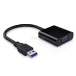 USB 3.0 To VGA Cable Adapter Multi-display Video Converter for Windows 7/8