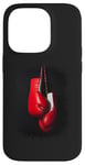 Coque pour iPhone 14 Pro Gants de boxe Photo Splatter Art Tee