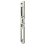 Gâche centrale encastrable pour porte d'entrée bois, droite, 190x18x13mm, compatible Trimatic, E-13742-00-R-1 Ferco By Thirard