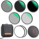 K&F Concept Kit de Filtres CPL/ND8/64/1000/Black MIST D58mm