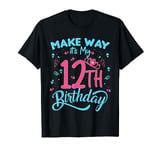 12th Birthday Princess 12 Year Old Girl princess theme T-Shirt