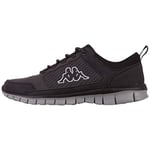 Kappa Mixte Tumelo Unisexe Chaussure de Course sur Route, 1116 Black Grey, 41 EU