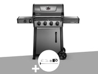 Barbecue à gaz Napoleon Freestyle F425SIB - 4 brûleurs + Sizzle Zone + Kit rôtissoire - Napoleon