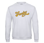 Sweat Shirt Homme Funky 70's Vintage Retro Style Musique Funk