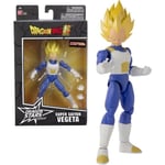 Figurine Dragon Ball Super - Super Saiyan Vegeta - 17 cm - 16 points d'articulation