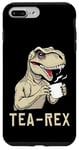 iPhone 7 Plus/8 Plus Funny Tea Rex Tee Dinosaur Design Tea Drinking Lover Graphic Case