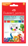 Faber-Castell Tack-It klebemasse i farger, 50 gr.