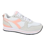 Diadora Femme Olympia Platform WN Chaussure de Gymnastique, White Peach Melba, 37 EU