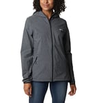 Columbia Femme Heather Canyon Veste à capuche Softshell, Black 010, S EU