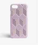 The Case Factory iPhone SE 2020 Skal Mixed Mini Studs Nappa Baby Pink