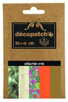 Décopatch DP010O - Une Pochette de 5 feuilles de Papier Decopatch, Papier Imprimé, 30x40 cm, motifs asortis, moderne