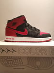 NIKE AIR JORDAN 1 MID SS (GS) SIZE UK 5.5 EUR 38.5 (DM9650 001)