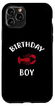 iPhone 11 Pro Birthday Boy LOBSTER T-Shirt LOBSTER Shirt for Birthday Case