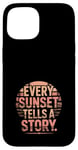 Coque pour iPhone 15 Sunset Chasers Golden Hour Photographie Scénique Coucher de Soleil Vues