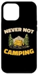 iPhone 12 Pro Max Campsite Tenting Campground Camp Campfire Tent - Camping Case