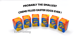 The Worlds Smallest Boxed Creme Filled Chocolate Eggs ! - 6 Easter Eggs in a box