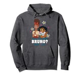 Disney Encanto Mirabel & Dolores Floral Bruno Check Pullover Hoodie