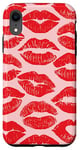 iPhone XR Red Lips Kiss Lipstick Kiss Case