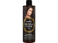 Venita Henna Color Shampoo For Dark And Black Hair - Black 300Ml