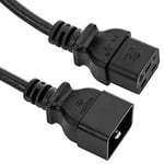 BeMatik - Cable d"alimentation IEC-60320 1,8 m (C19/C20)