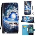 Nokia G21 Designer PU Case SeaWave