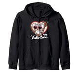 Koalas Are My Valentine Cute Koala Bear Valentines Day Zip Hoodie