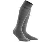 CEP Juoksusukat Reflective Compression Socks 31-38 Miesten Grey