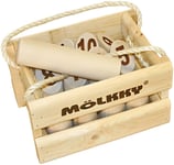 6416739402680 OUTDOOR GAME TACTIC MÖLKKY 40268 IN A WOODEN BOX 6+ Molkky